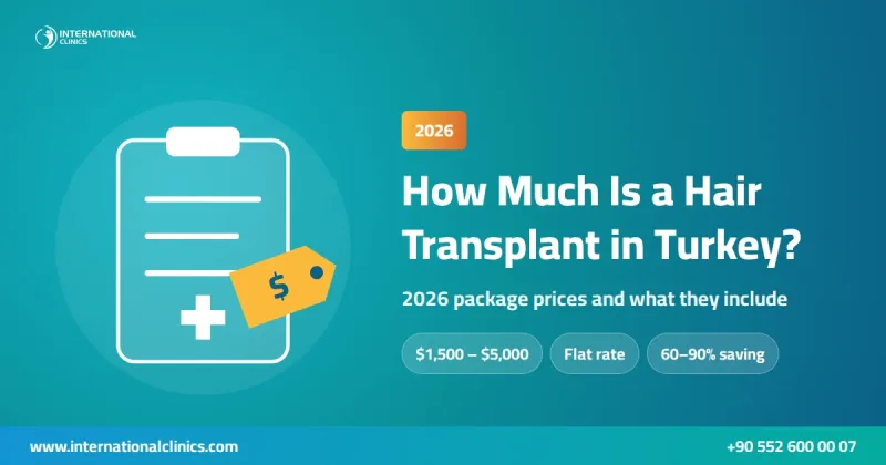 How much is a hair transplant in Turkey 2026 package prices