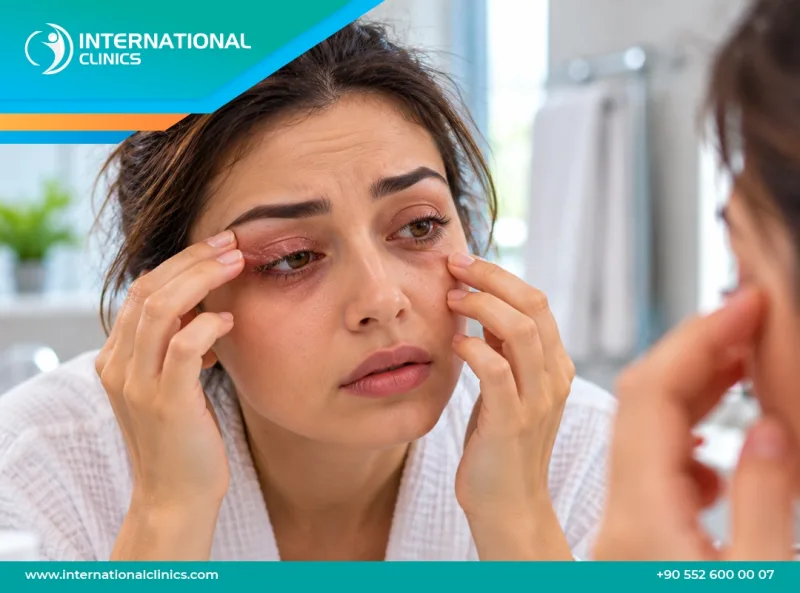 Blepharitis symptoms by location: anterior, posterior and demodex eyelid inflammation
