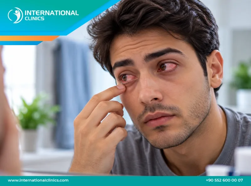Conjunctivitis symptoms compared by cause: viral, bacterial and allergic