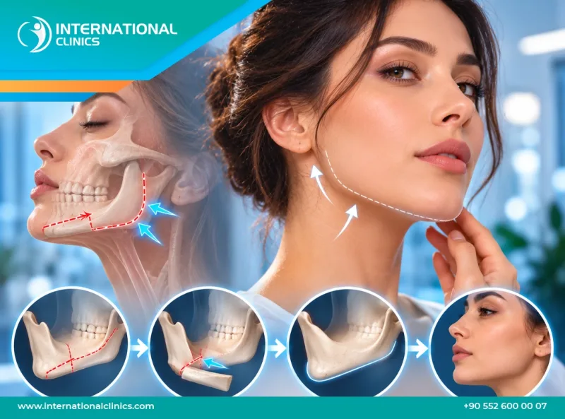 جراحی فک V-Line در ترکیه - راهنما