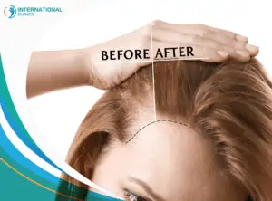 women hair transplant عيوب زراعة الشعر