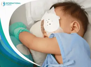 Pediatric eye surgery إزالة المياه البيضاء