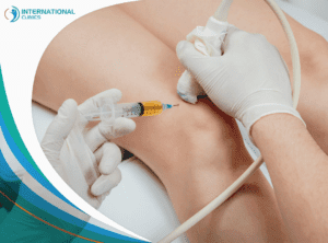 Golden needle injection treatment التنكس البقعي