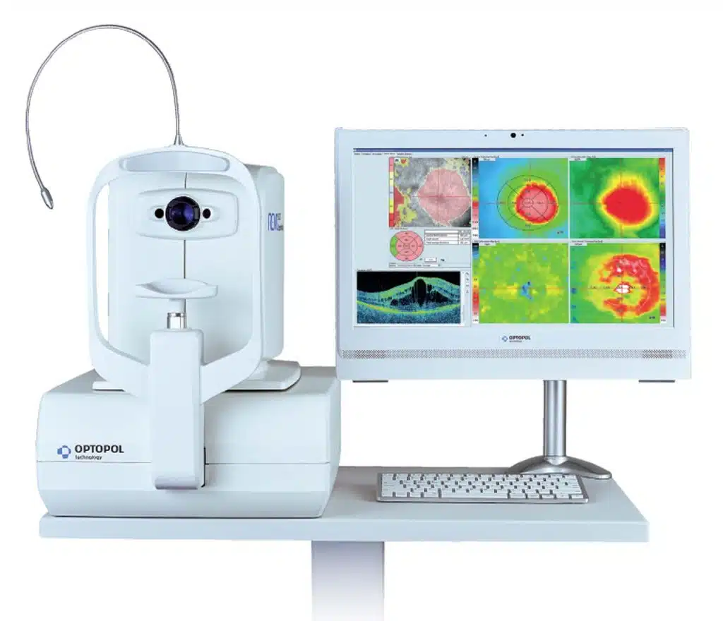 Uses of Stratus Optical Coherence Tomography
