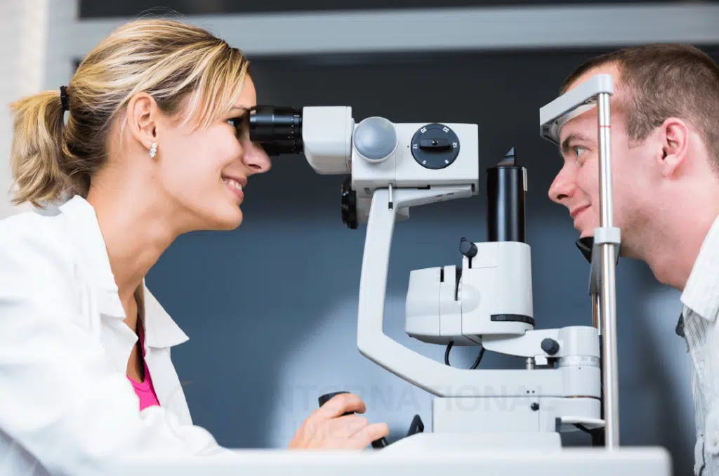 binocular indirect ophthalmoscopy
